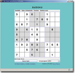 Online Sudoku